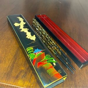 Beautiful handmade chopsticks